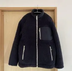 DESCENTE PAUSE ボアフリースジャケット　ブルゾン