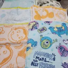 ハンドタオル　２２枚セット　６種類まとめ売り　中古品