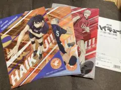 匿名配送 劇場版ハイキュー!! ゴミ捨て場の決戦 クリアファイル 3枚セット