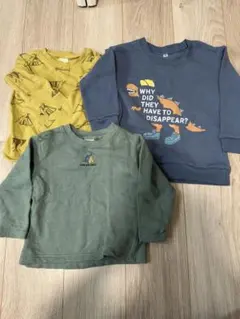 未使用品　トレーナー3点セット 100cm