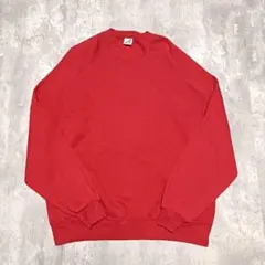 90s USA製 JERZEES 赤 ラグラン ブランクスウェット 2XL