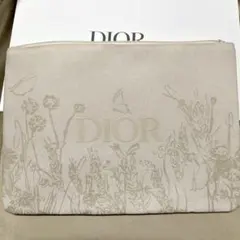 ディオール　ノベルティ　オリジナルポーチ　ベージュ　　正規品