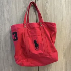 ポロラルフローレンPolo Ralph Laurenのキャンバストートバッグ
