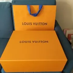 ルイヴィトン マグネット式 空箱 大 & ショップ袋セット