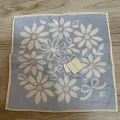 LAURA ASHLEY 花柄ハンカチ 新品 送料無料 即発送