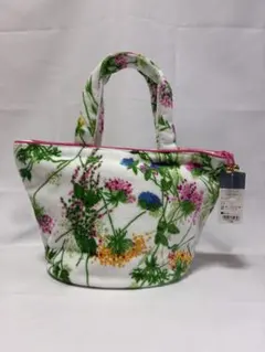 新品 フランス D. Porthault ディ.ポルトー タオルミニトートバッグ 