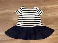 Polo Ralph Lauren ストライプ 半袖ワンピース 90サイズ　美品