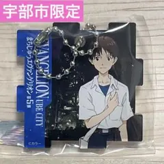 碇シンジ　まちエヴァ　エヴァンゲリオン 宇部市 アクリルキーホルダー