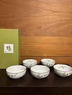 HOYA CHINA 椿 小鉢揃 5客セットのサムネイル