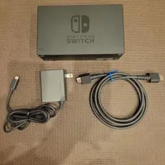 ②ニンテンドースイッチ美品　ドック、アダプター、HDMIケーブル