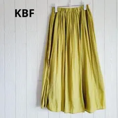 KBF+ アーバンリサーチ フレアスカート イエロー　A73