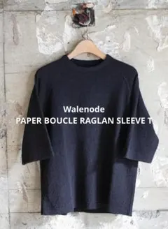 Walenode Paper boucle Raglan sleeve T - メルカリ