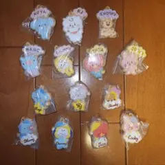 BT21 クッキー型キーホルダー 14種セット