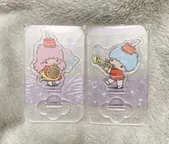 リトルツインスターズ アクリルスタンド キキララ　トランペット　ホルン