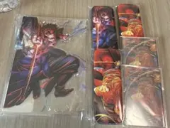 webshopくじ　獪岳　我妻善逸　鬼滅の刃　アクリルスタンド　ロング缶バッジ