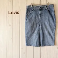 ＊Levi's＊シグネチャー タイトデニムスカート ミセス12 ライトブルー系のサムネイル