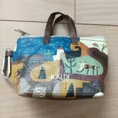 カルディ ミニバッグ ポーチ カルディ伝説柄 新品未使用