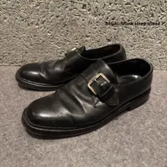 REGAL リーガル 本革 レザー モンクストラップシューズ