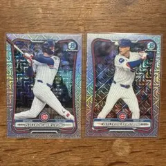 Pete Crow-Armstrong Bowman Chrome 2枚