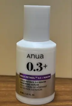 Anua 0.3+ レチノール美容液