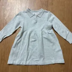 ZARA baby 襟付きニットワンピースのサムネイル