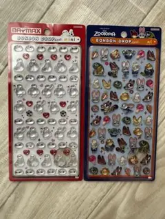 ベイマックス/ズートピア ボンボンドロップシール