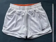 ヨネックス　ウィメンズ　ニットショートパンツ　25019 白