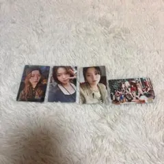 TWICE フォトカード 4枚セット