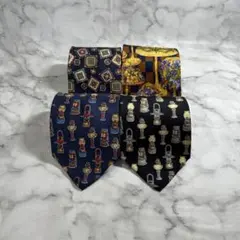 Gian Marco Venturi ネクタイ 4本セット 多様なデザイン