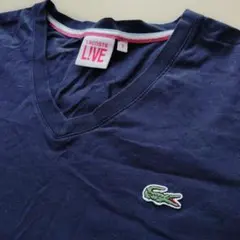 LACOSTE LIVEメンズTシャツ　Vネック