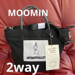新品　レディース　MOOMIN キルティング 2WAYトート&ショルダー
