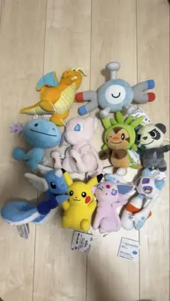 ポケモン　ぬいぐるみ　まとめ売り　ポケットモンスター　ユキメノコ　カイリュー 景品情報】『ポケットモンスターほぺぴたぬいぐるみ〜カイリュー