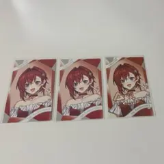 ランダムチェキ風カード Bグループ　アンジュ・カトリーナ