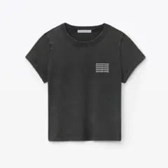 alexanderwang ダークグレー クロップドTシャツ S【お値引き中】