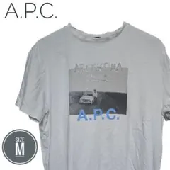 A.P.C. アルゼンチンプリント メンズ Tシャツ M