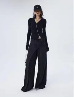 JOSE MOON ジョゼムーン CROP POLO KNIT CARDIGAN - メルカリ