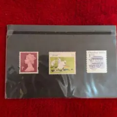 海外切手コレクション 3枚セット
