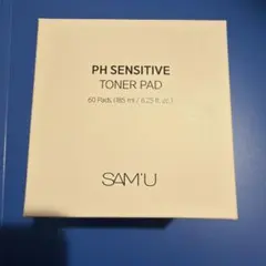 新品未開封　サミュ PH SENSITIVE TONER PAD 60枚
