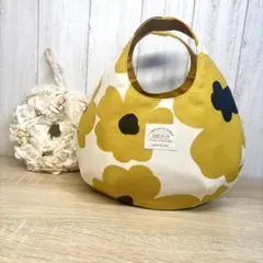 ころりん丸底トート mini リバーシブル