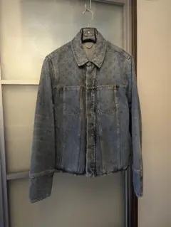 リーバイス　デニムGジャン ヴィトンモノグラムカスタムデザイン　ヴィンテージ　L 2025年最新】LOUIS VUITTON メンズ Gジャン・デニムジャケットの