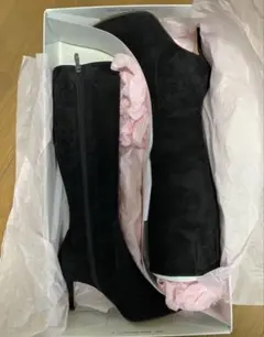 DIANA ロングブーツ ブラック 24.0cm