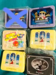 ディズニーランドホテルアンバサダーホテル　アメニティ缶　限定品プロフお読み下さい