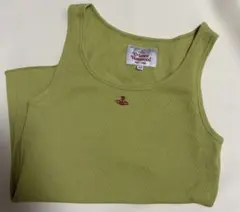 【Vivienne Westwood】リブタンクトップ グリーン 00
