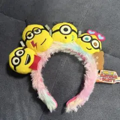 USJ ミニオン カチューシャ MAYHEM PARTY 限定デザイン 美品