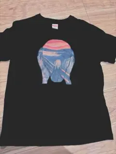 デザインTシャツ　　ムンクの叫び　サイズS