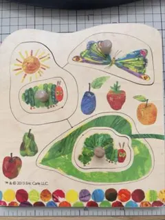 Eric Carle 木製型はめパズル はらぺこおむしのサムネイル