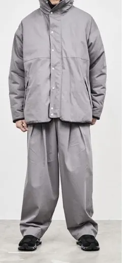 is-ness Graphpaper 別注 TUCK TROUSERS 20aw
