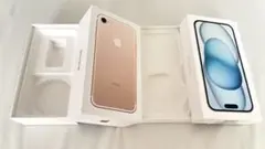 【空箱のみ】Apple iPhone 空箱２個セット （iPhone 7、15）