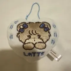 【mikko】 ラテ ガチャガチャ ハートマスコットキーホルダー