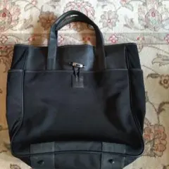 ムスタッシュ 2WAY ショルダートート 横型 A4収納 塩縮ナイロン - メルカリ